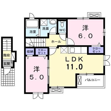 パークサイド港南IIの物件間取画像